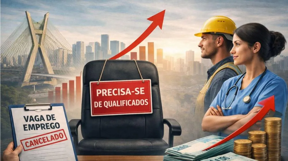 Imagens: Ilustração gerada por IA https://brazileconomy.com.br/economia/2026/04/apagao-de-mao-de-obra-qualificada-trava-crescimento-de-servicos-e-pressiona-salarios/ O conteúdo do BrazilEconomy é protegido pela legislação brasileira de direitos autorais.