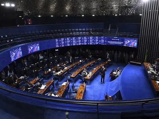 O plenário do Senado — Foto: Jonas Pereira/Agência Senado