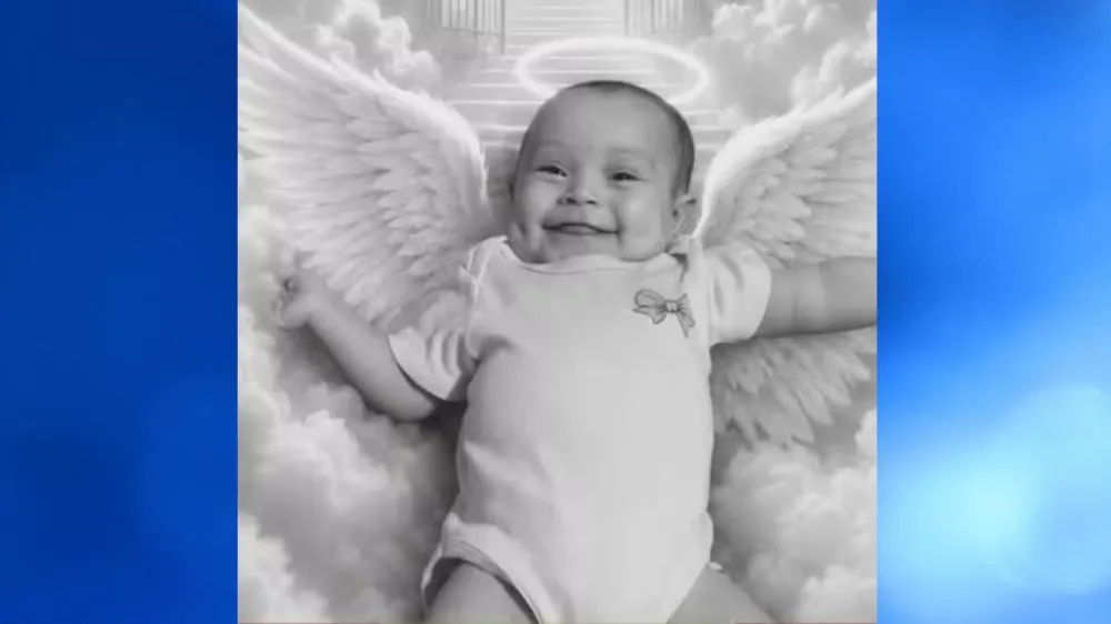 Maria Vitória de Sousa Machado, de 5 meses — Foto: arquivo pessoal