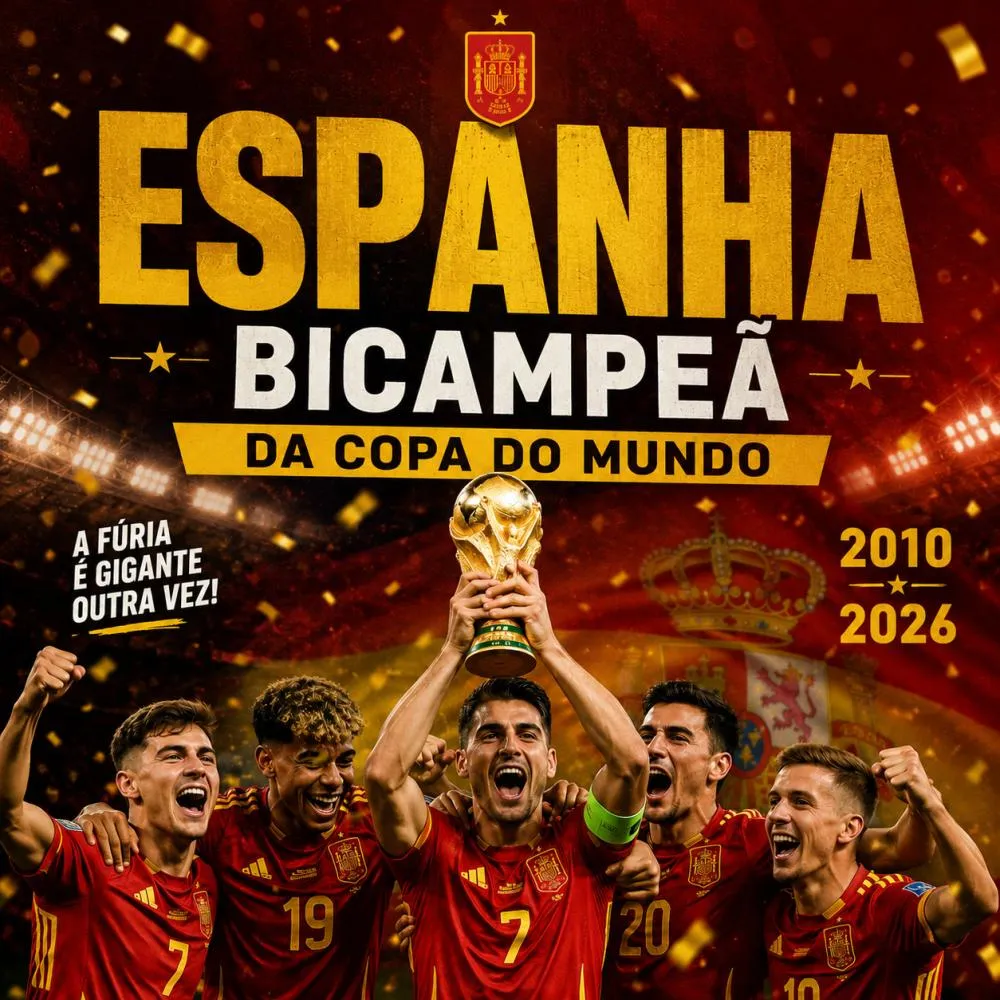 Espanha vence a Argentina na prorrogação e conquista o bicampeonato da Copa do Mundo