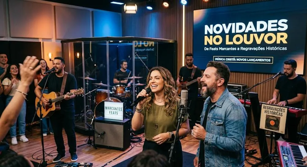 Novidades no louvor: de feats marcantes a regravações históricas, música cristã ganha novos lançamentos