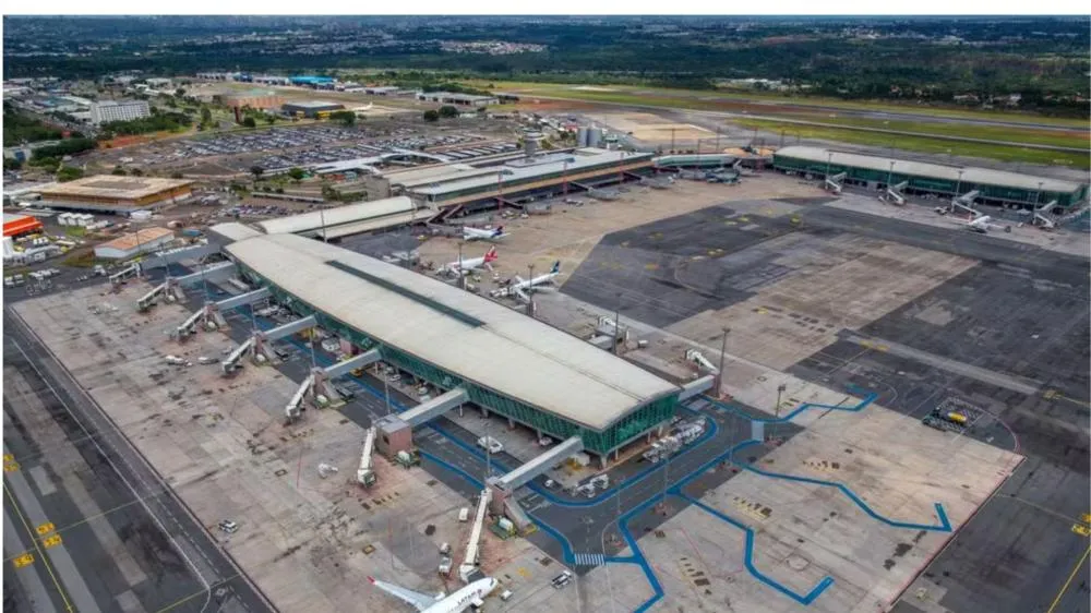 Aeroporto de Brasília, em imagem de arquivo — Foto: Reprodução/Aeroporto de Brasília