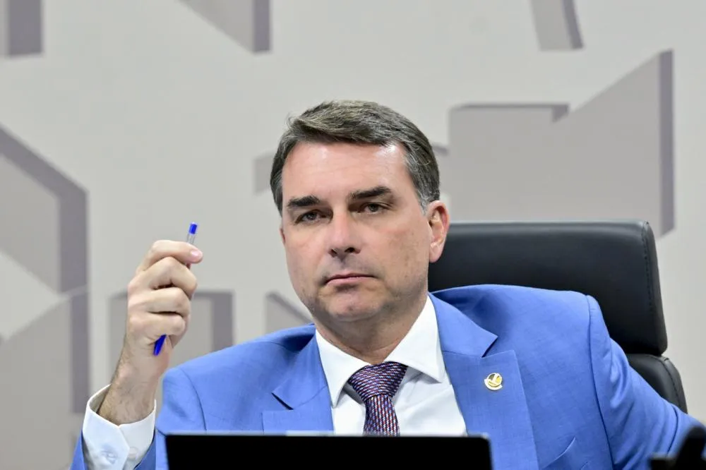 Flávio Bolsonaro. FOTO: GERALDO MAGELA /AGÊNCIA SENADO 