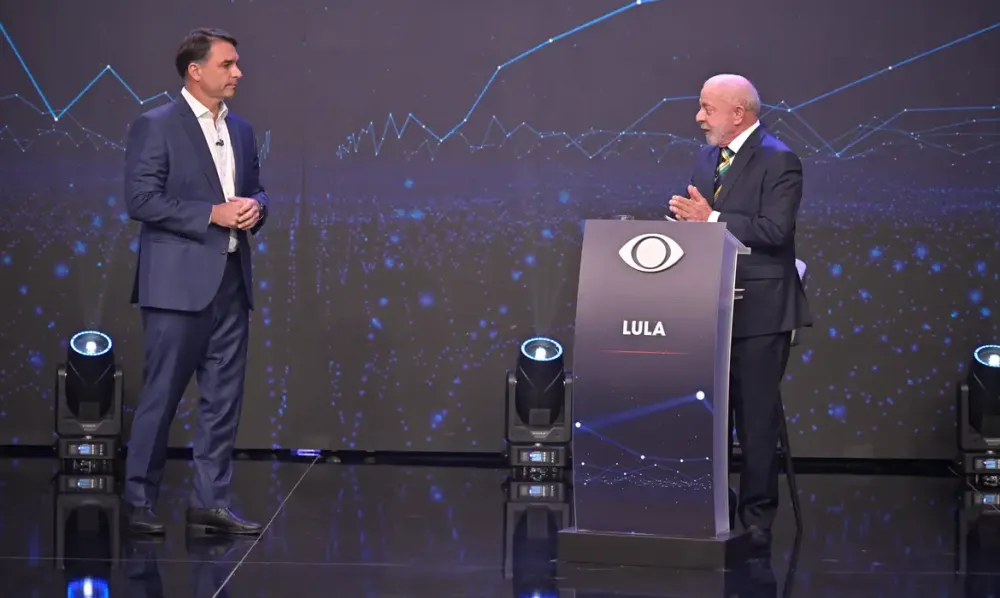 Lula e Flávio trocam acusações e discutem economia, segurança e saúde em debate na Band