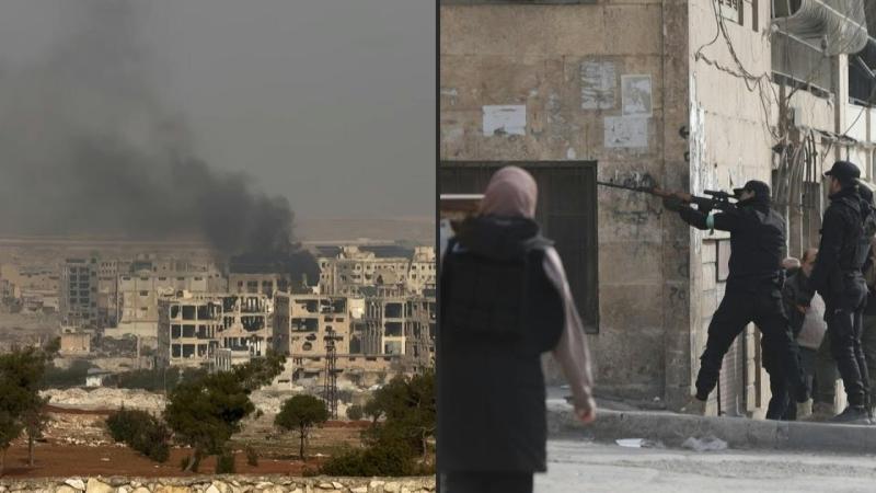 Exército sírio iniciou intensos bombardeios sobre áreas curdas da cidade de Aleppo | AFP